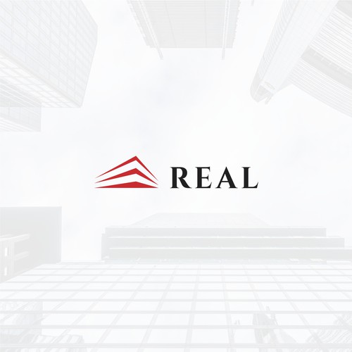 Logo for Real, project management consultancy in luxury real estate and construction Design by Ranu kamandanu