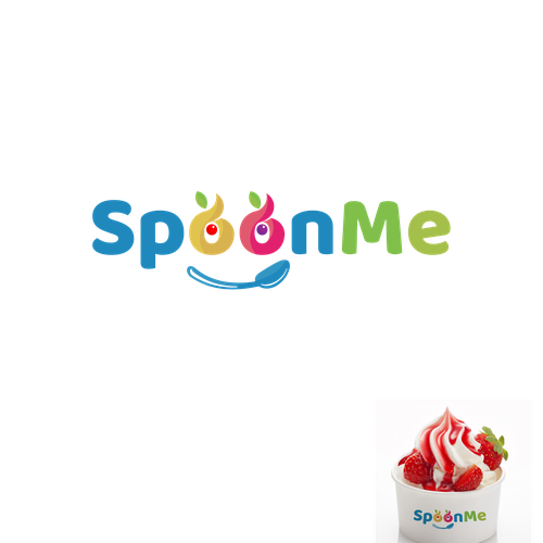 Create a trendy logo for a new Frozen yogurt shop! Spoon Me Yogurt Design by jurooo™