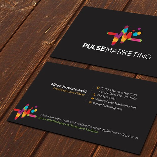 Create Eye Catching Professional Business Card For Digital Marketing Agency