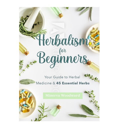 Looking for a passionate designer for an eBook cover about herbalism! Design by Irene Mairena