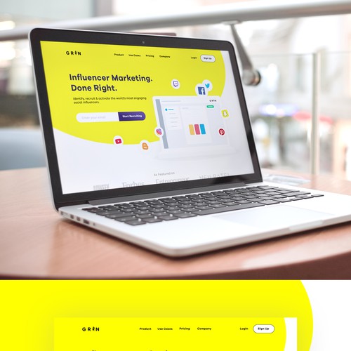 Web page design contest entry by Hi, I'm Mark