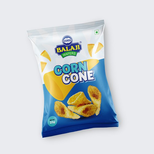 Amazing Pack design for our newly corn snacks Design by TUNSAY
