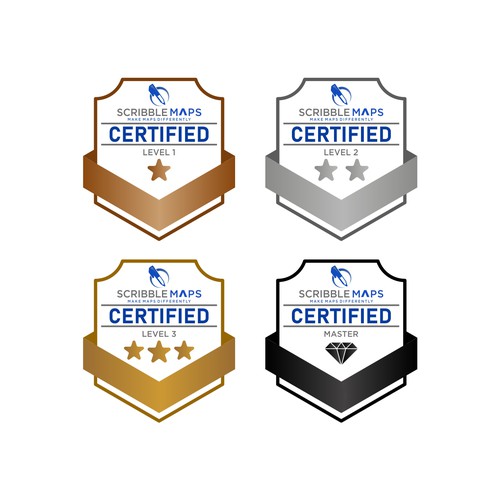 kirana32さんのCertification Badgesデザイン