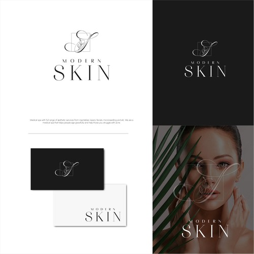 Design a logo for a beautiful new high-end medical spa デザイン by SplashThemes