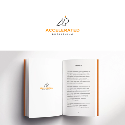 Design a modern logo for book publishing education company Design by pinnuts