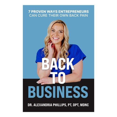 Amazing Book Cover For Successful Physical Therapist Design by Azmya PROJ