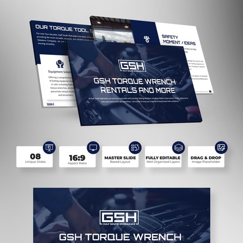 PowerPoint template contest entry by SN Asha