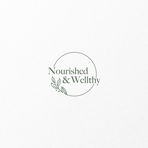 Modern minimalist creative logo design for nutrition business Design by jhanz