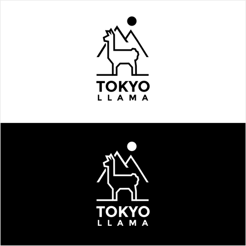 Outdoor brand logo for popular YouTube channel, Tokyo Llama Ontwerp door DoeL99