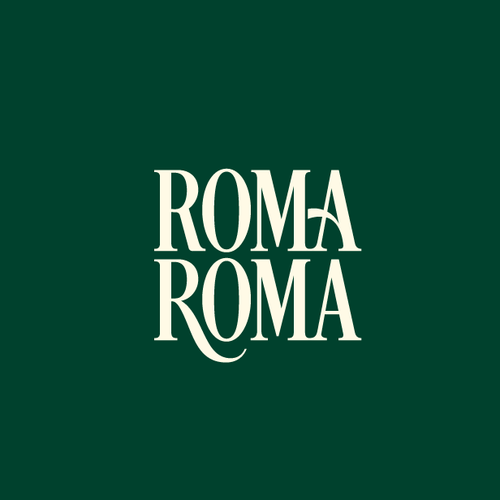 Roma Roma Logo Desing Diseño de ann@