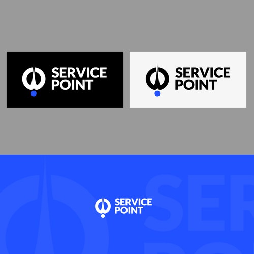 Service Point - Create New Logo and Brand Identity Design by Mpire12