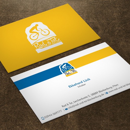 **modern Bike-store needs Business-Cards** Design by Xclusive16