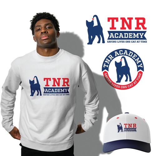 Calling all cat lovers! Design an online TNR (Trap-Neuter-Return) Academy logo and save cats! Design by THE DESIGNSTER