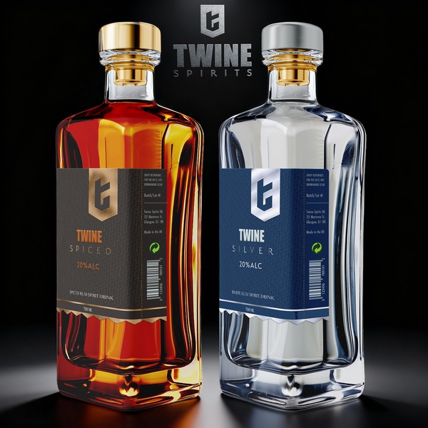 Spiced & White Rum Labels