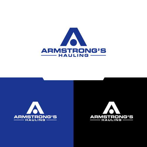 Need logo for our new company Armstrong's Hauling Diseño de ryART