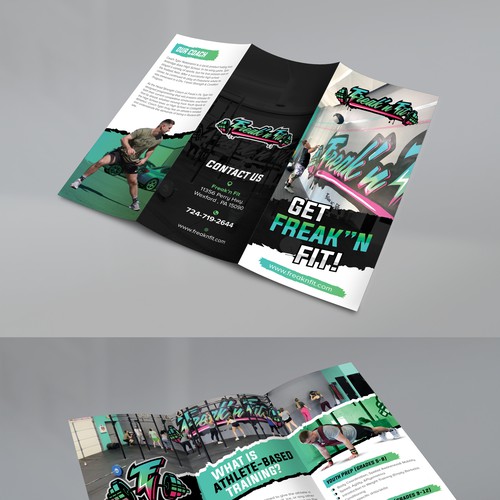 コンペ「Gym Brochure」のデザイン by idea@Dotcomさん 