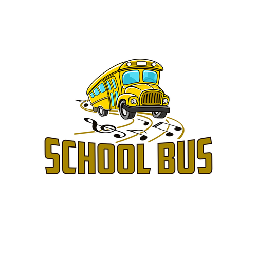 School Bus Fan Logo