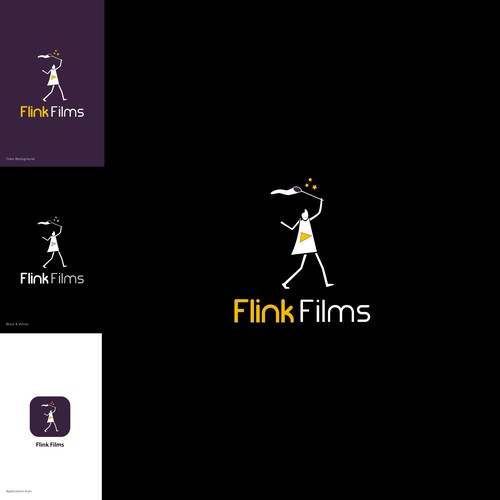 Logo Design for Flink Film Design by DimitrisT