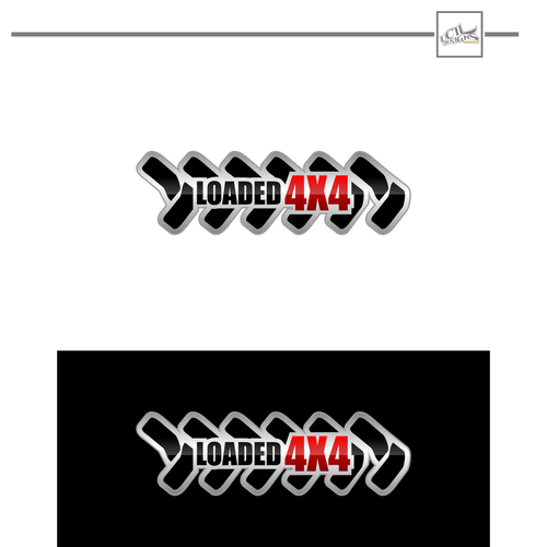 Create a logo for Loaded 4X4 Design by UCILdesigns