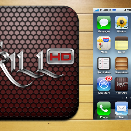 App Icon Design for TrillHD iOS App Design by Alex_CoA