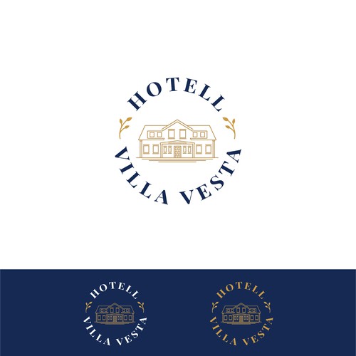 Hotell Logo in Classic Style, for a Small Hotell in a Small Town. (See references) Design by PXRon