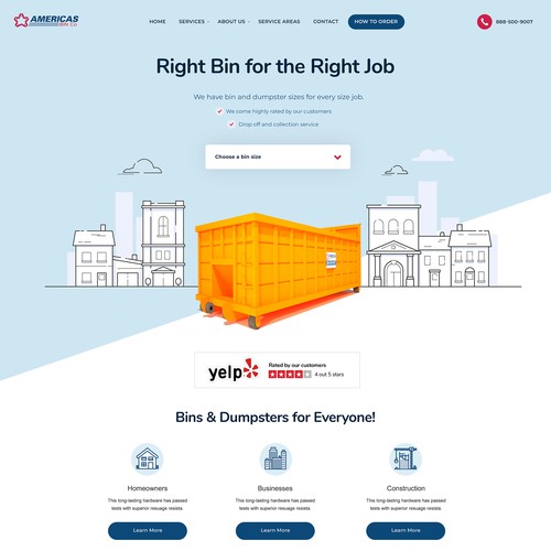 Create a web landing page with "wow" factor Design by WolfmanCreative