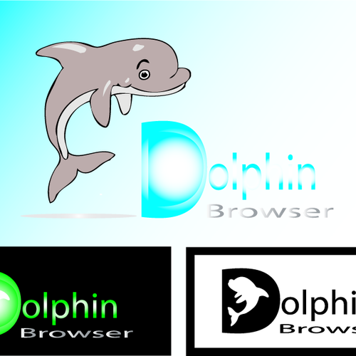 New logo for Dolphin Browser Design by adamnica