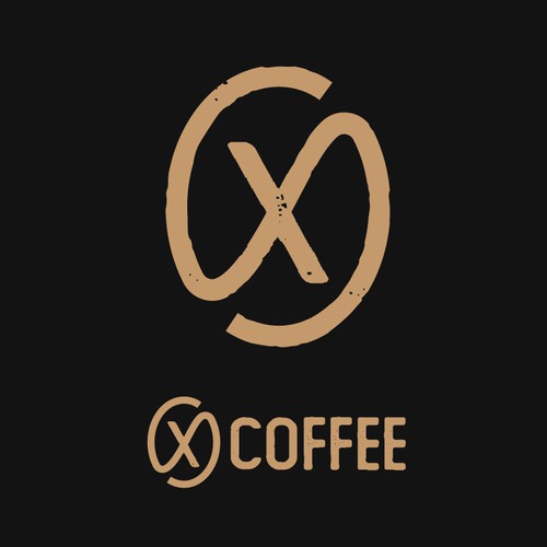 X COFFEE LOGO Diseño de Artmin
