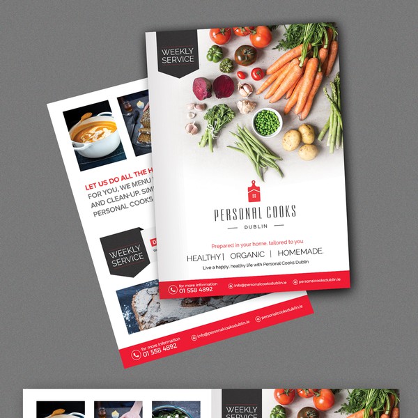 Design by bluebud titled "Personal Cooks Dublin "