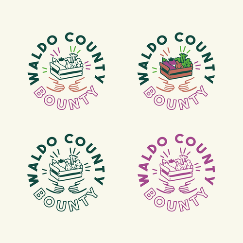 99nonprofits winner - Design a fresh, active logo for a nonprofit fighting hunger with locally grown foods in Maine. Design by Ameline Studio