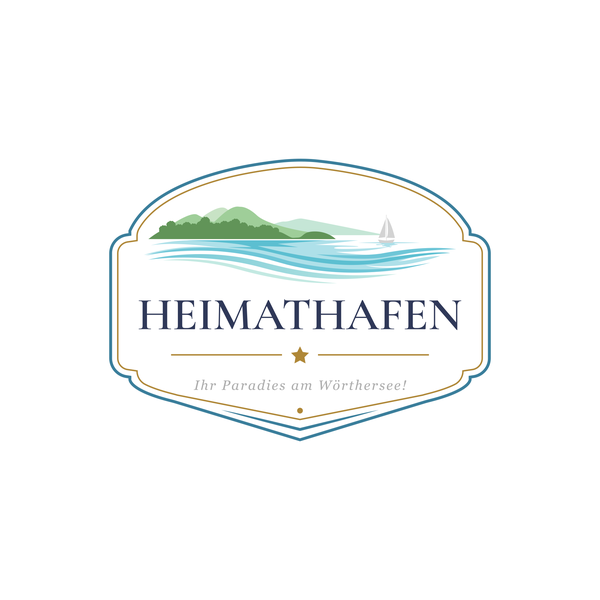 Design by ArtDesignByDina titled "Heimathafen – Elegant Waterfront Brand Identity"
