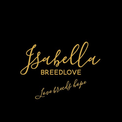 Create a powerful logo for Isabella Breedlove a new artist in the Country Music and she's Latina! Design by nikkl