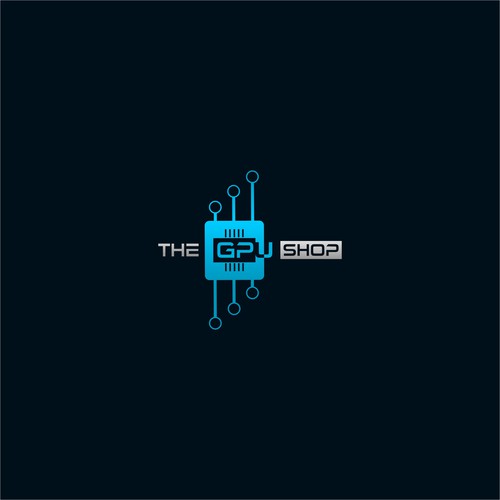 Create a futuristic logo for "The GPU Shop" Design by echo 99
