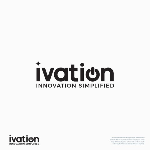 Ivation LOGO Rebranding Design by gotchagraphicsdotcom