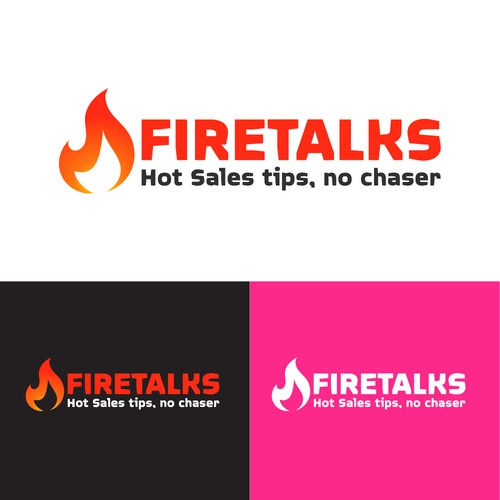 Design a new logo for our season 2 of our Fire Talks show that's strong enough to look like a tier 1 Réalisé par rahadianable