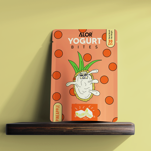 ALOR Yogurt Bites Design by Harsh Siwach