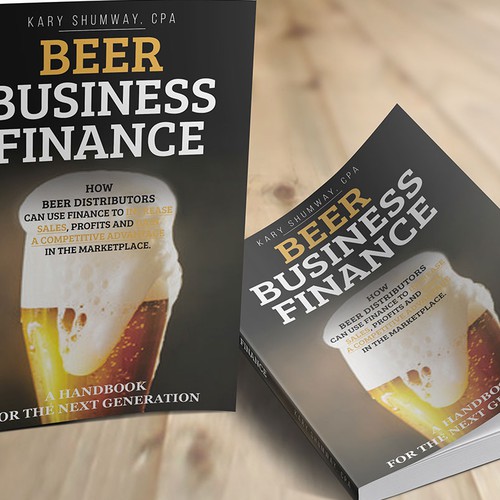 Design an award-winning book cover for the beer business Design by Ciusan