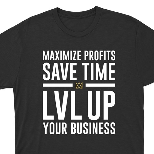 コンペ「New Shirt Design for LVL Up Imaging」のデザイン by FASK.Projectさん 