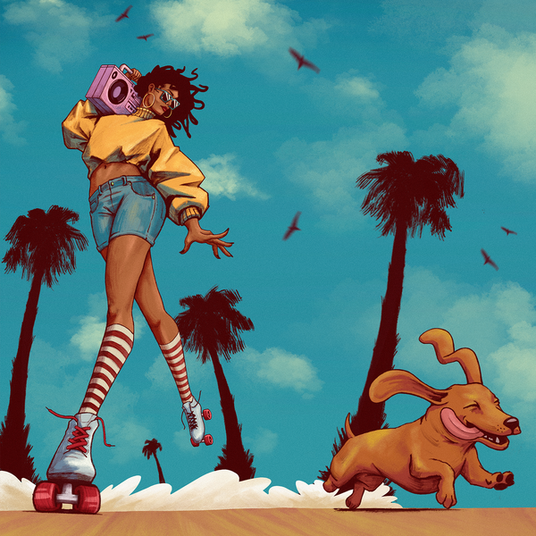 Cricket Lighter Illustration