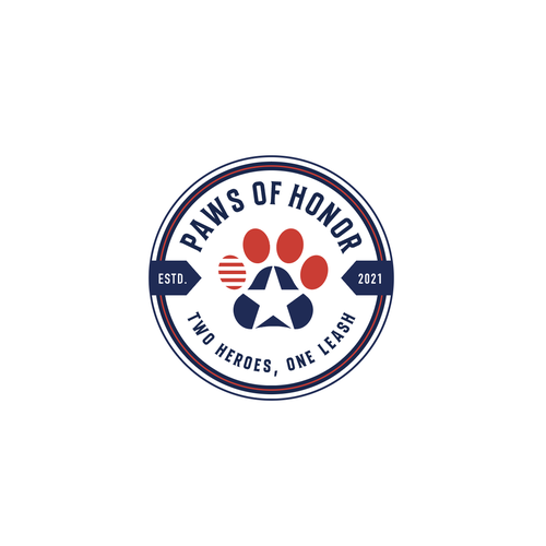 Paws ReBranding - Military and Law Enforcement K9 Non-Profit Design by MrsR1ck3rt