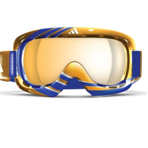 Design adidas goggles for Winter Olympics Ontwerp door 262_kento