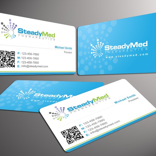 stationery for SteadyMed Therapeutics Diseño de rikiraH