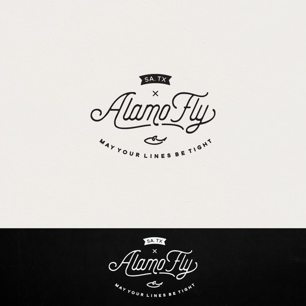Logo design for a fly fishing & lifestyle brand