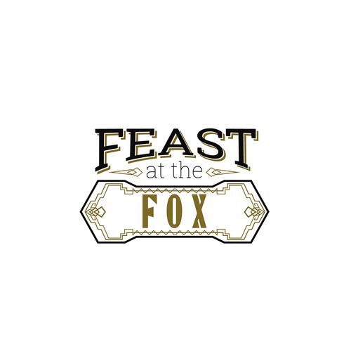 Feast at the Fox - Logo for a Farm to Table Dining Experience Design by Jukire