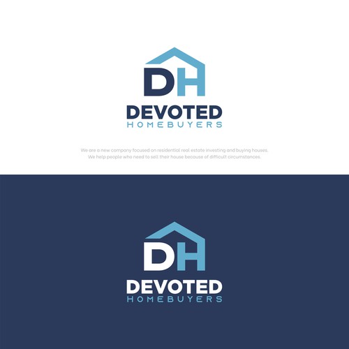 Devoted Homebuyers Logo Design by Rusmin05