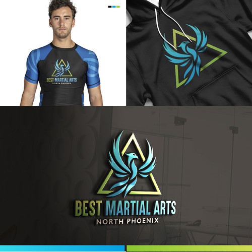 North Phoenix Best Martial Arts school logo Design réalisé par jimzz