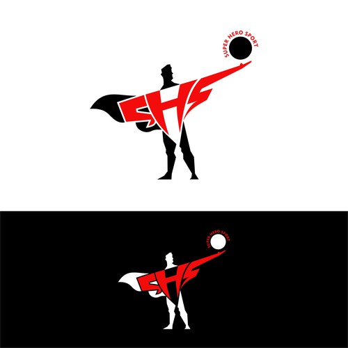 logo for super hero sports leagues Diseño de megaidea