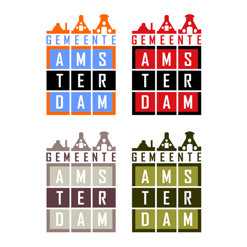 Community Contest: create a new logo for the City of Amsterdam Design by oblik
