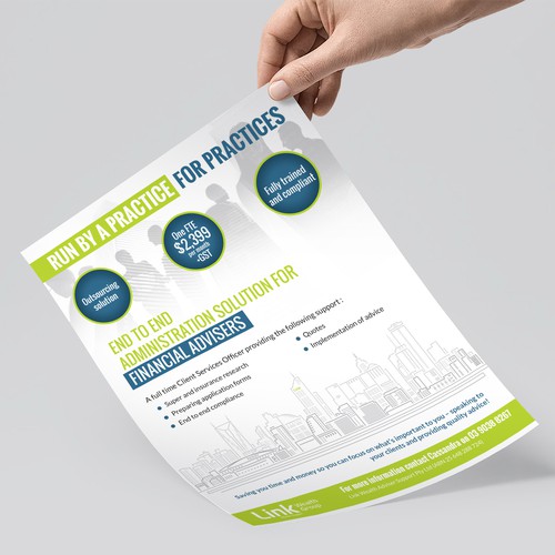 Designs | Design a Promotional flyer for our service offering to ...