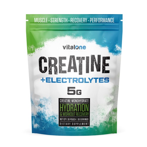 Creatine + Electrolyte packet design needed (GUARANTEED) Design von Designer_John